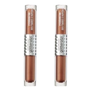 HARD CANDY GLITTERATZI GLITTER & CHROME EYE DUOS JUPITER ROCKS X2 - NEW
